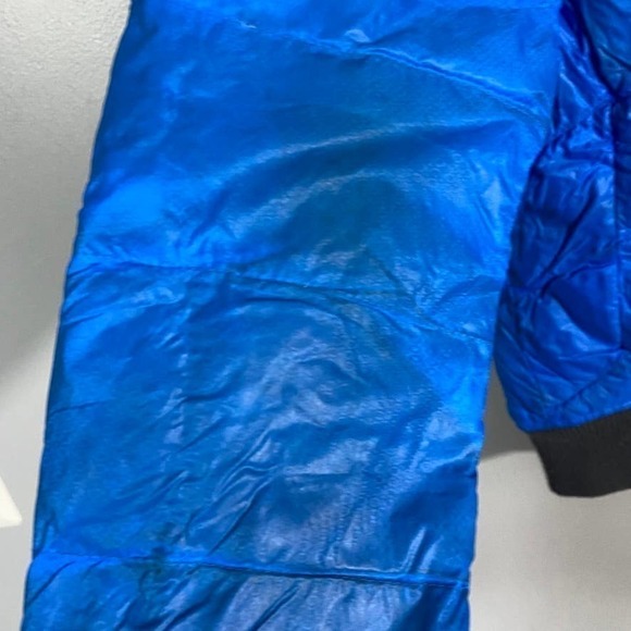 Athleta Blue Down Puffer Jacket Size XXS - Picture 8 of 9